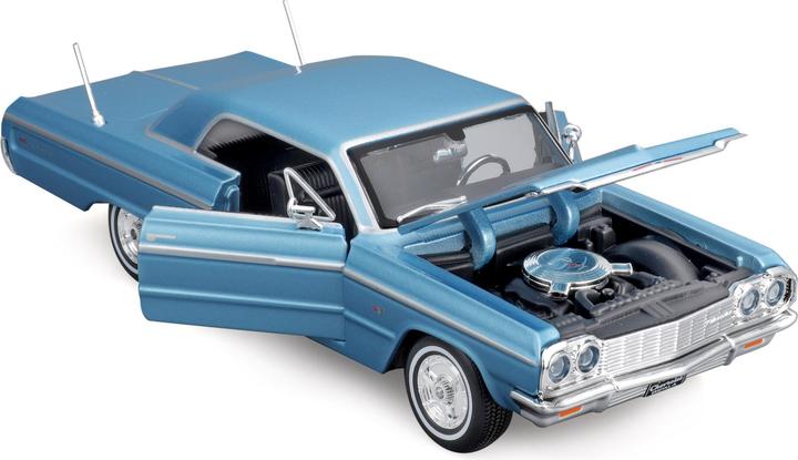 Produktbild Maisto Chevrolet Impala 1964 1/24 blau
