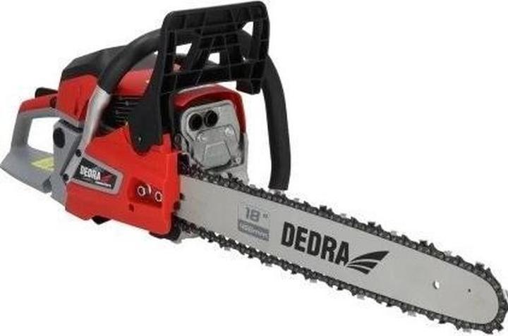Dedra Petrol chainsaw 2.4 kW 58 cm³, DED8718, guide bar 18" 45 cm (Petrol chain saw)