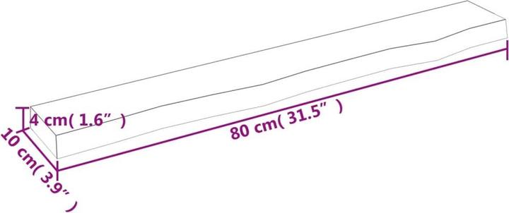 Immagine prodotto vidaXL Lian (80 x 10 x 4 cm)