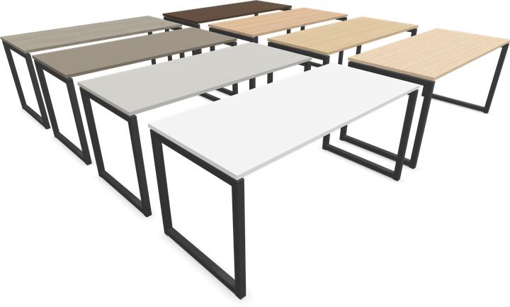 Actual product image Narbutas Nova O desk (1600 x 700 x 740 mm)