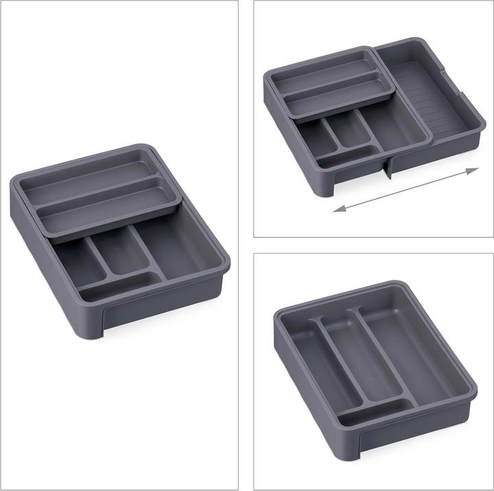 Produktbild Relaxdays Besteckkasten