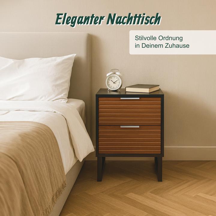 Image du produit Relaxdays Table de nuit (40 x 33 x 50 cm)