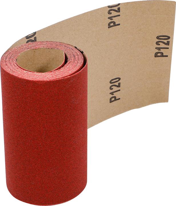 Image du produit BGS Rouleau de papier abrasif 115 mm x 5 m grain 120 (120)