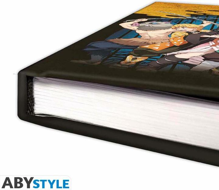 Actual product image ABYstyle Demon Slayer A5 Notebook: Group (A5, Plain, Hardcover)