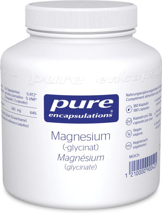 Pure encapsulations Magnesium glycinate capsule (180 pcs., Capsules, 262 g)