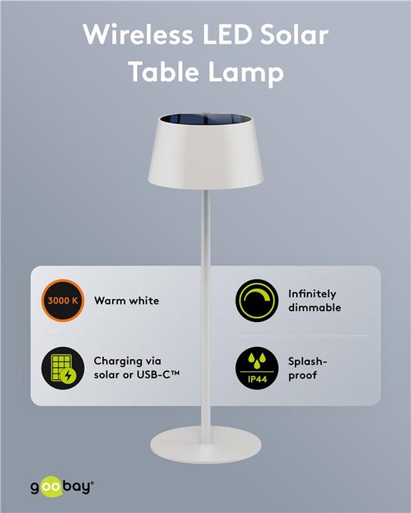 Immagine prodotto Goobay Lampada da tavolo (150 lm)