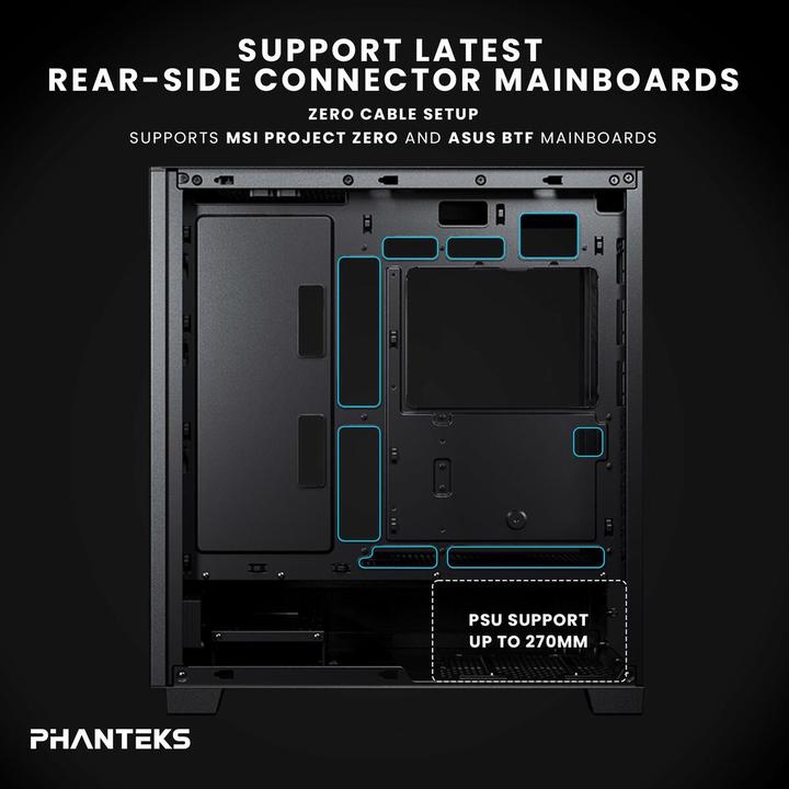 Produktbild Phanteks XT Silent (ATX, E-ATX, mATX, Mini-ITX)