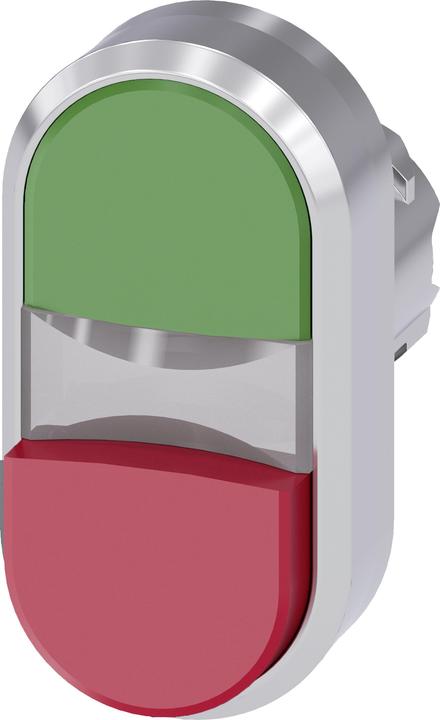 Actual product image Siemens Double push-button green, red 3SU1050-3BB42-0