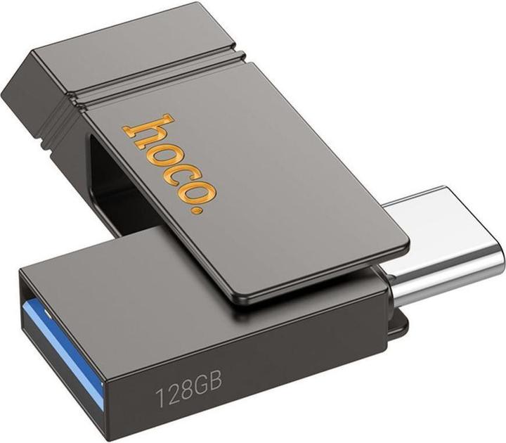Image du produit Hoco Memory cards pendrive USB A + USB C + Type C UD14 64GB USB3.2 (64 Go, USB-A, USB-C)