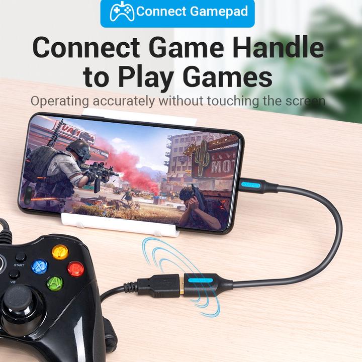 Actual product image Vention USB C — USB A (0.15 m, USB 3.1)