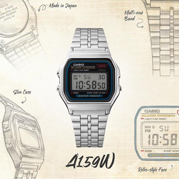 Produktbild Casio A159W-N1DF (Digitaluhr, 33 mm)