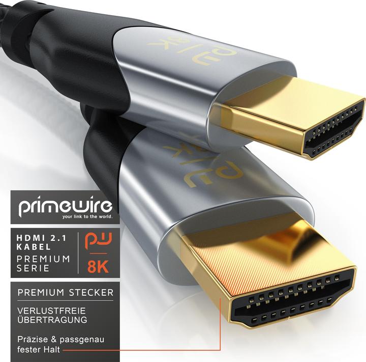 Produktbild Primewire HDMI – HDMI (5 m, HDMI, 2.1)