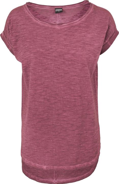 Produktbild Urban Classics Ladies Long Back Shaped Spray Dye Tee (M)