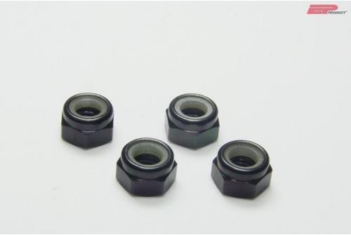 Produktbild EP M4 Stop-Mutter Alu schwarz (M4)