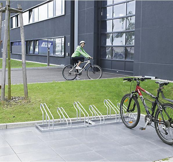 Actual product image eurokraft pro Bicycle stand, 18 mm tubular steel bracket