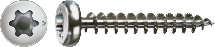 Produktbild Spax A2 Halbrundkopf T-Star Plus T10 Vollgewinde (200 Schrauben pro Stück)