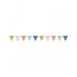 Thumbnail - Folat Papier Wimpel Eco Party 6 Meter