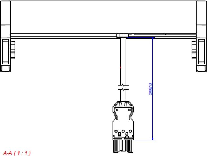 Image du produit Bachmann DESK2 - 2xSchuko, 1xUSB & (6 x, CEE 7/3, 0.20 m)