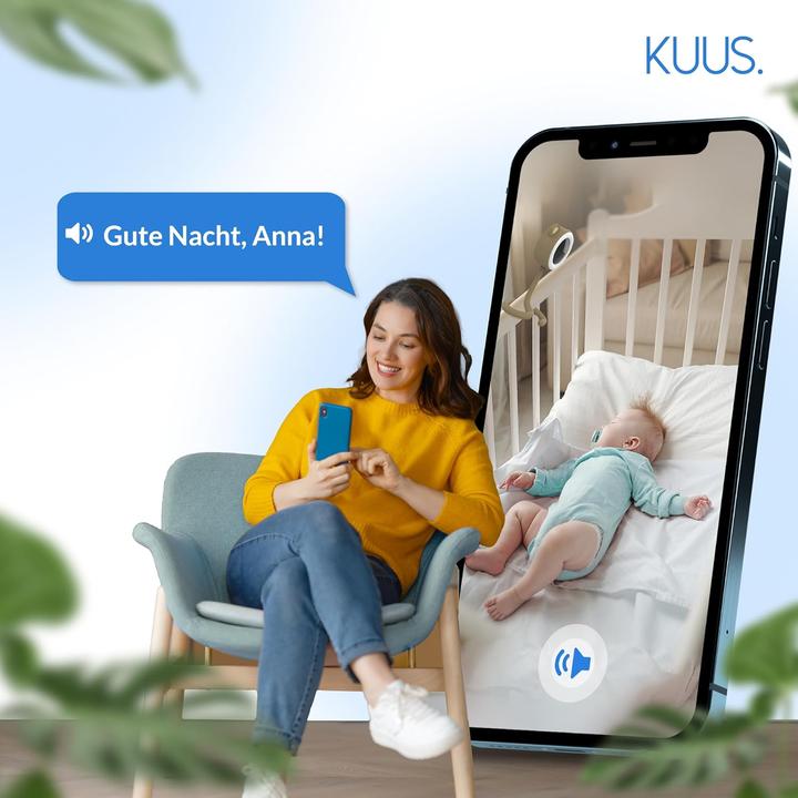 Image du produit Kuus. Babyphone mit Kamera (Vidéo et audio)