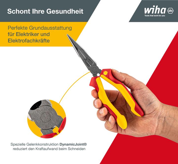 Actual product image Wiha Flachrundzange Professional electric (200 mm)