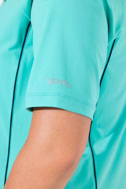 Produktbild Ulla Popken T-Shirt, UV-Schutz 50+, V-Ausschnitt, Halbarm (46, 48)