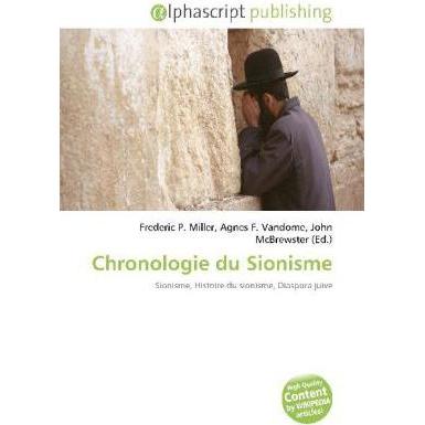 Chronologie du Sionisme, Sachbücher