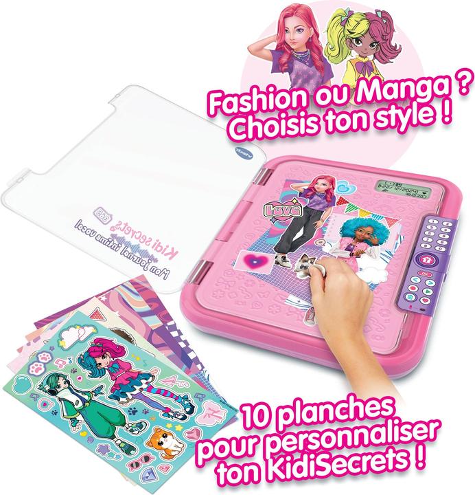 Produktbild VTech KidiSecrets 365 - Mon journal intime vocal (Französisch)