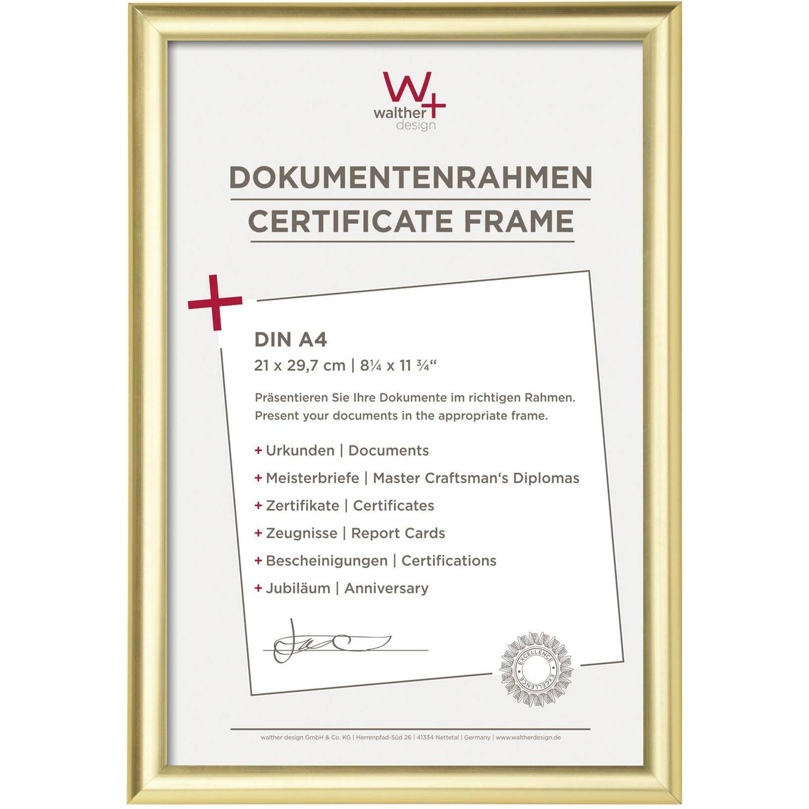 Walther Design, Bilderrahmen, Trendstyle (21 x 29.7 cm)