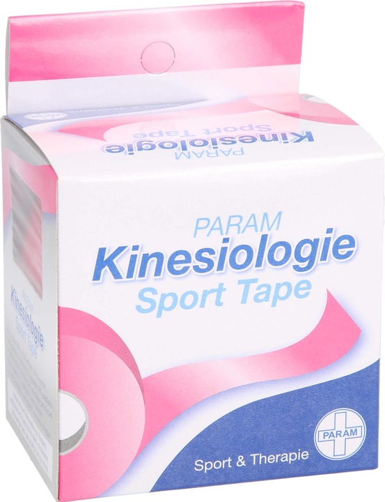 Produktbild Kinesiologie Sport Tape 5cmx5m Pink, 1 St PFL (5 m)
