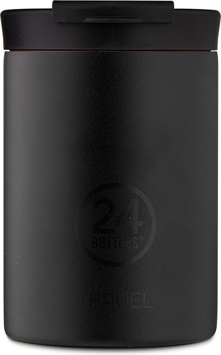 Actual product image 24 Bottles Travel Tumbler Tuxedo Black