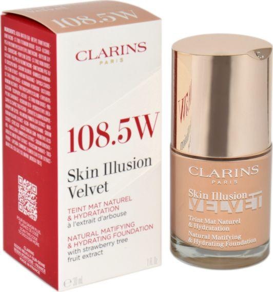 Immagine prodotto Clarins SKIN ILLUSION VELVET FOUNDATION 108.5W 30ml (108.5W)