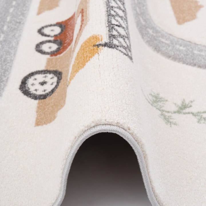 Actual product image Pergamon Children's carpet Maui Kids construction site (200 x 290 cm)