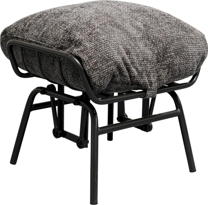 Actual product image Kare Design Armchair + stool Vienna Swing Grey