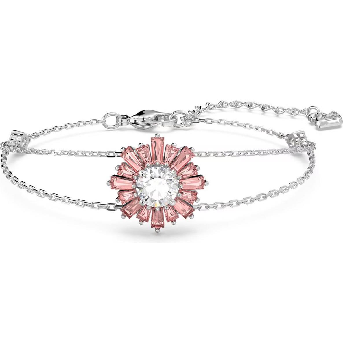 Swarovski, Armschmuck, Sunshine Armband Rosa, (19 cm, Swarovski Metall)