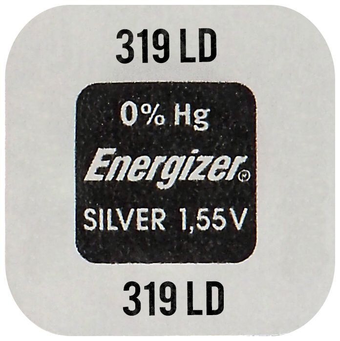 Actual product image Energizer 319 (SR527) - 10 Uhrenbatterien (10 pcs., SR64, 22.50 mAh)