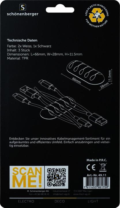 Produktbild Schönenberger CableClip