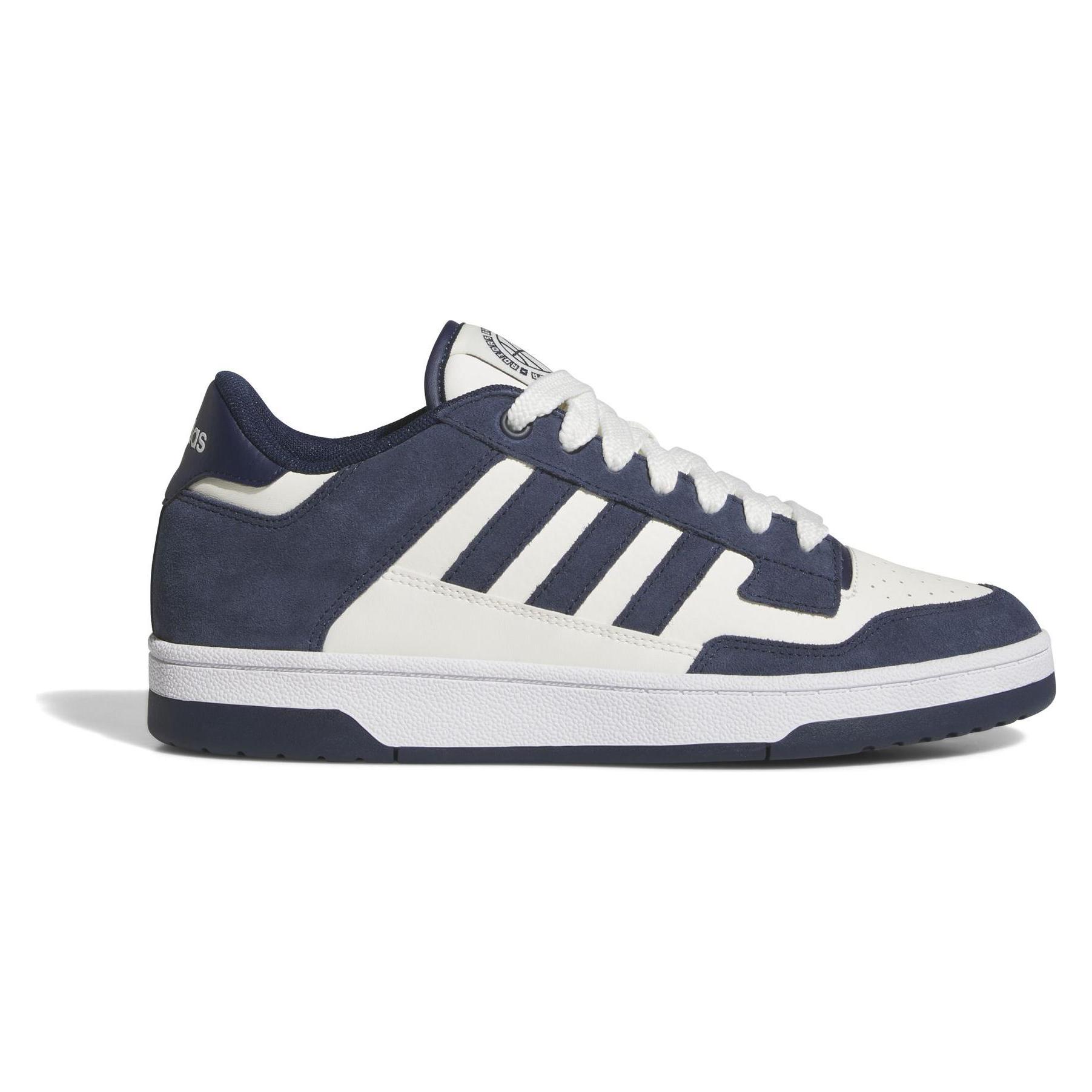 Adidas, Mannen, Tennisschoenen, Rapid Court Low Schuhe (46), Veelkleurig, Wit