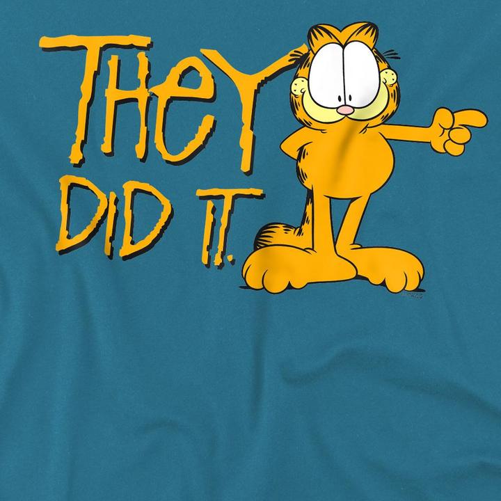 Produktbild Garfield They Did It TShirt (L)