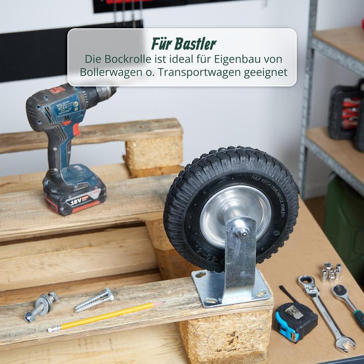 Actual product image Relaxdays Fixed wheel