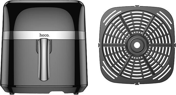 Actual product image Hoco Other Air Fryer with touch screen 8L 1700W HE20 black