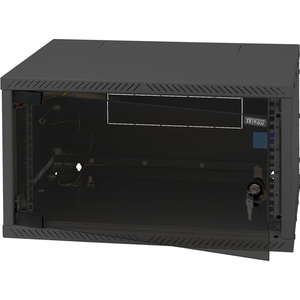 equip Triton 19" Wandgehäuse (9 HE, 19 Zoll Rack), Serverschrank, Schwarz
