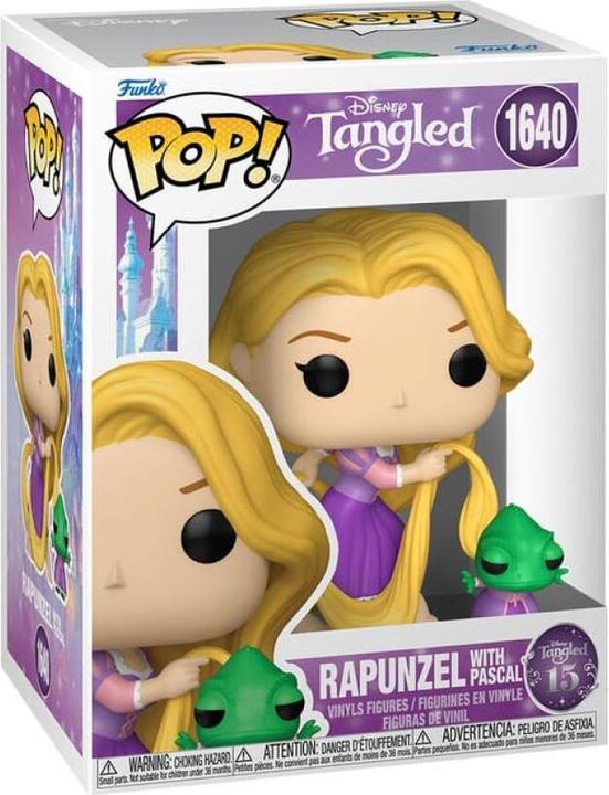 Actual product image Funko POP Rapunzel L'intreccio Della Torre 15th w/Pascal