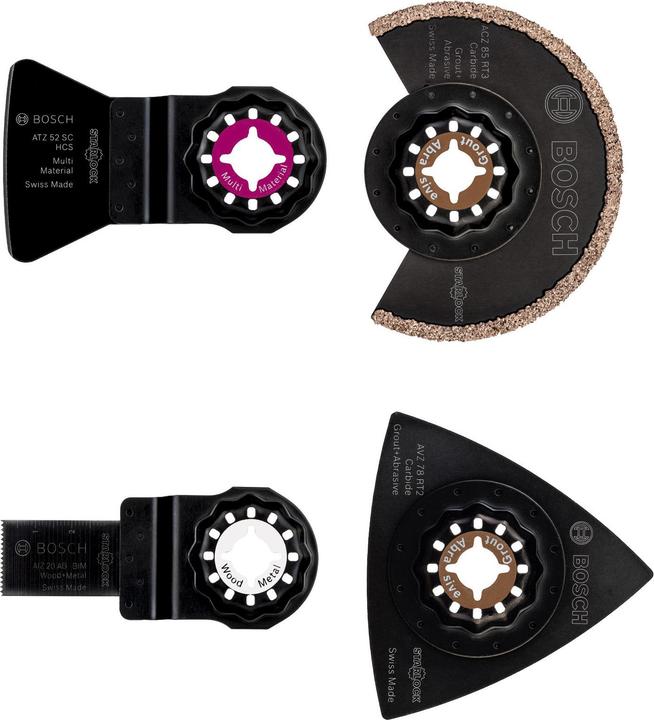 Produktbild Bosch Zubehör Starlock Fliesen-Set für Multifunktionswerkzeuge, 4-teilig
