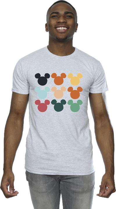 Produktbild Disney Mickey Mouse Heads Square TShirt (XL)