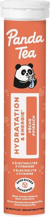 Image du produit Panda Tea Électrolytes - Hydratation et énergie (20 pcs, Comprimé effervescent, 80 g)