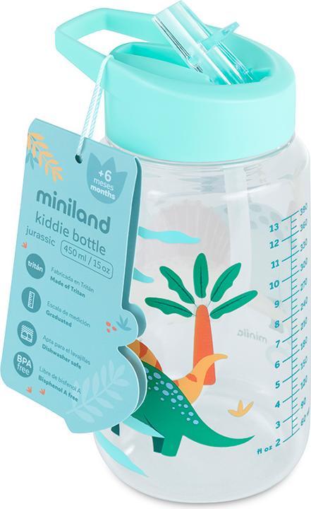 Actual product image Miniland Kiddie Bottle Jurassic