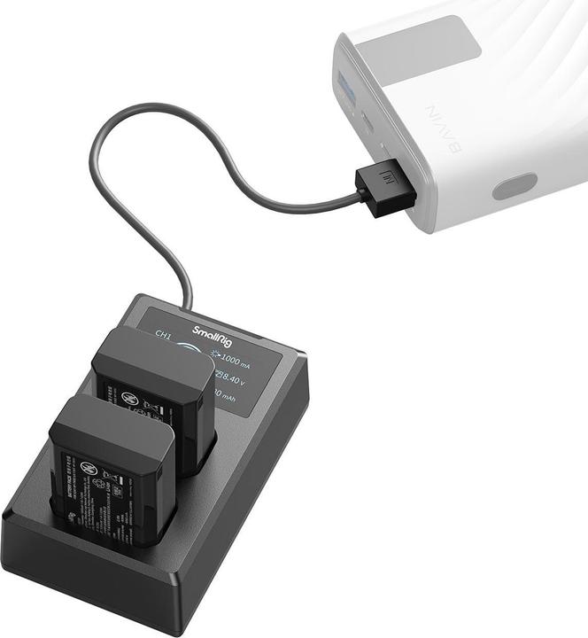 Actual product image SmallRig NP-FW50 Kit 3818 (Camera battery charger, Camera battery)