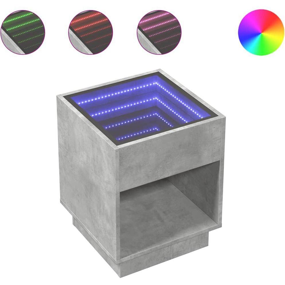 VidaXL, Couchtisch + Beistelltisch, Lawanda (40 x 40 x 50 cm)