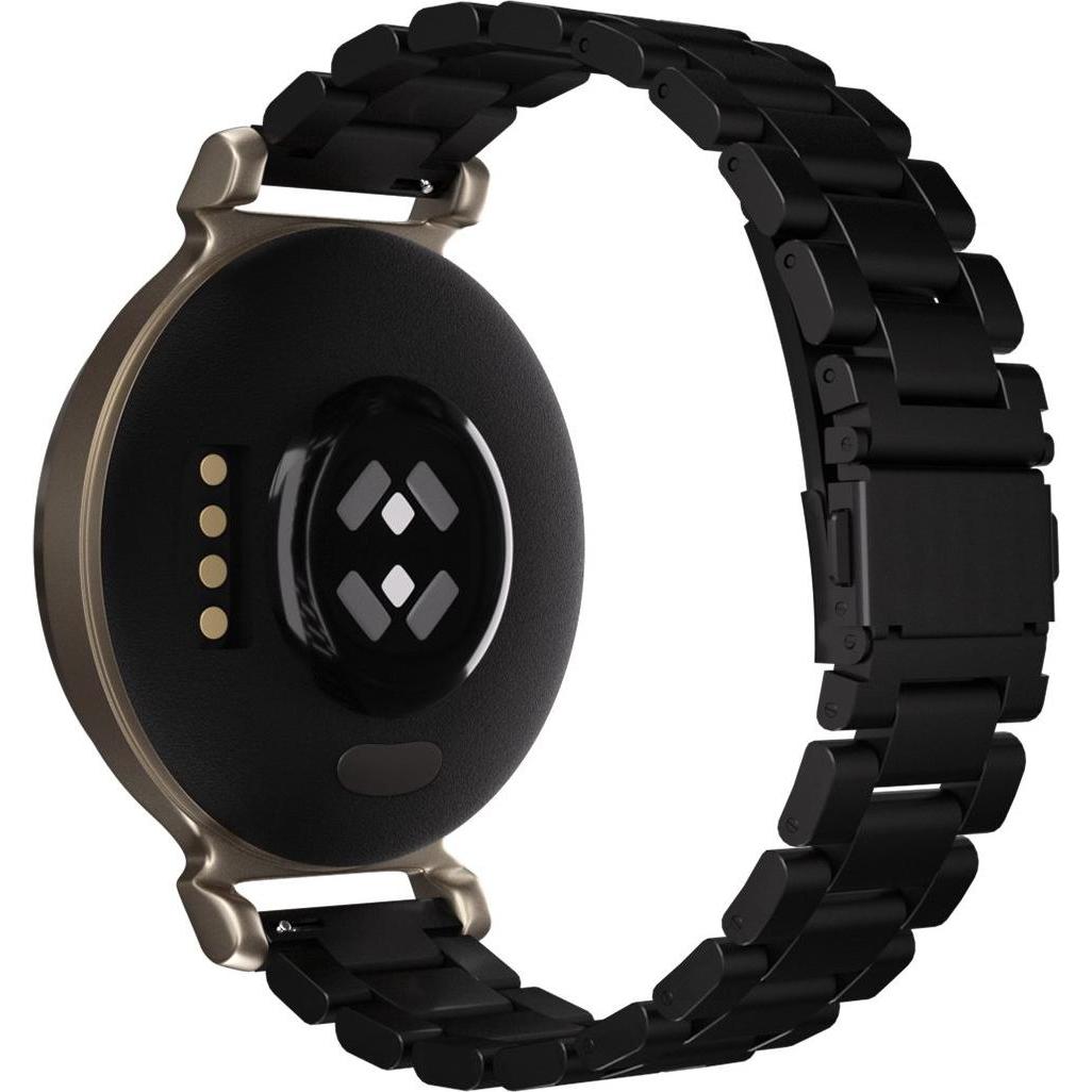 Thumbnail - Strap-it Stahlarmband (Edelstahl, Lily), Uhrenarmband, Schwarz