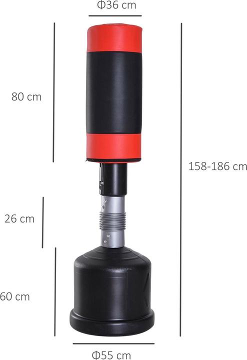 Produktbild Homcom Boxdummy (186 cm, 11.80 kg)